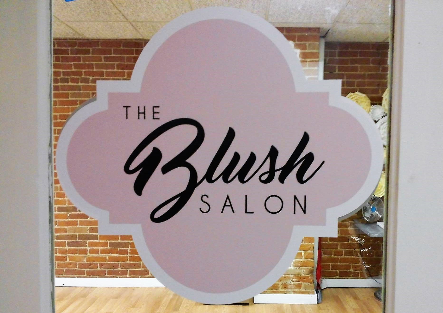 Window & Door Lettering example