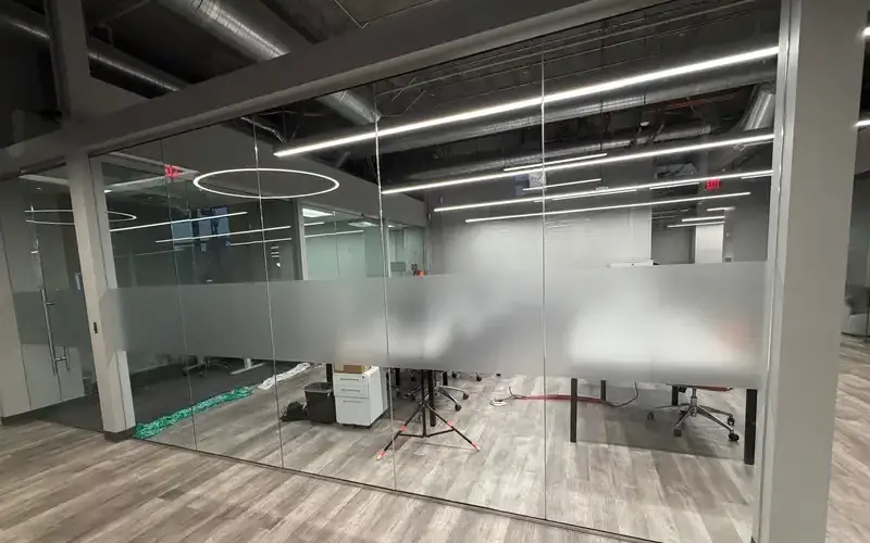 Window Frosting example