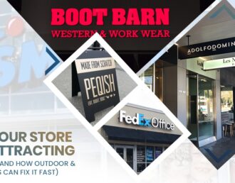 Why Your Store Isn’t Attracting Customers (And How Outdoor & Indoor Signs Can Fix It Fast)