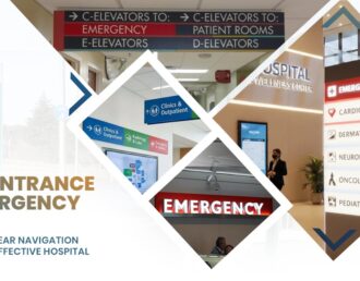 From Entrance to Emergency Room: Creating a Clear Navigation System with Effective Hospital Signage