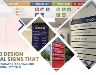 How to Design Hospital Signs That Meet Safety Standards (ADA, Warning Signs & Directional Systems)